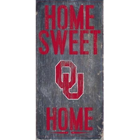 FAN CREATIONS Oklahoma Sooners Wood Sign - Home Sweet Home 6"x12" 7846004818